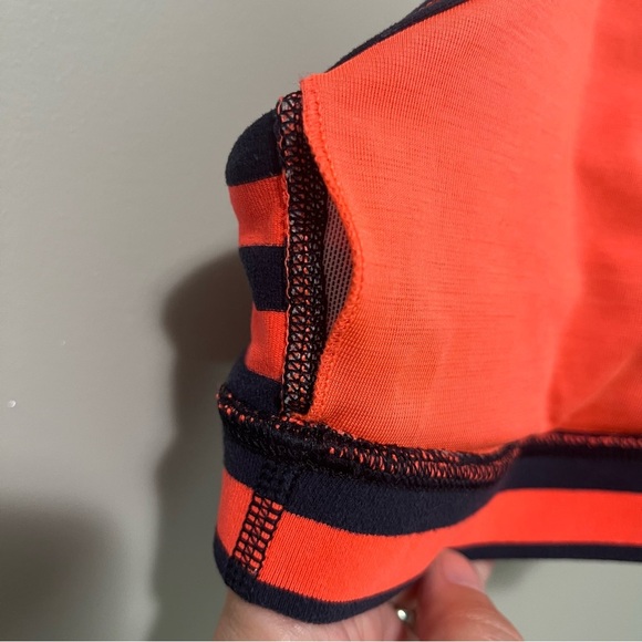 Lululemon Flow Y Bra IV Sea Stripe Light Flare Inkwell - Picture 13 of 16